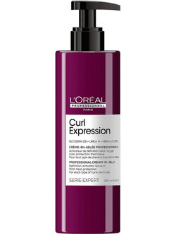 L'Oreal Professionnel Serie Expert Curl Expression Active Gel Leave In Conditioner Κρέμα για Φριζάρισμα για Σγουρά Μαλλιά 250ml