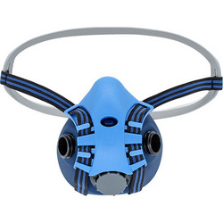 BORMANN Pro BPP2462 Μάσκα Μισού Προσώπου χωρίς Φίλτρα, με Σιλικονούχο Σώμα, Ρυθμιζόμενος Ιμάντας
