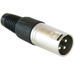 INVOTONE XLR3M100 BK Βύσμα XLR Αρσενικό