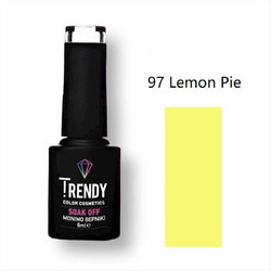Trendy Soak Off 97 Lemon Pie Ημιμόνιμο Βερνίκι Νυχιών 6ml