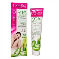 Eveline Bio Aloe Vera Αποτριχωτική Κρέμα Σώματος 125ml
