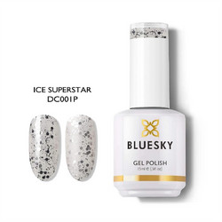 Bluesky Color UV Gel DC01 Glitter Ημιμόνιμο Βερνίκι Νυχιών 15ml