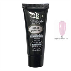 QBD Light Pink Clear Acrygel 30ml