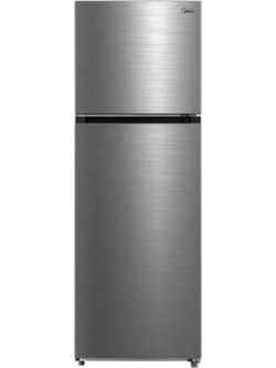 Midea MDRT489MTE46 Δίπορτο Ψυγείο 338lt Υ172.4xΠ59.5xΒ69.5cm Inox