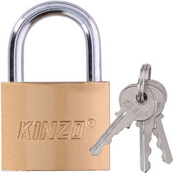Λουκέτο ασφαλείας Πέταλο Kinzo με 3 κλειδιά - 25mm 8301100000000000