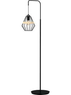 Φωτιστικό δαπέδου CLIFF BLACK 1xE27 MLP5528