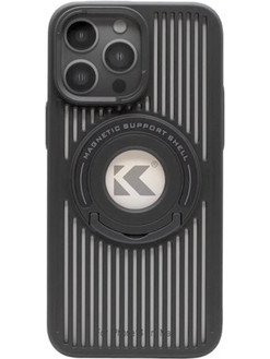 Θήκη Magnetic Support Shell Case για Apple Iphone 12 Pro Max - Μαύρο