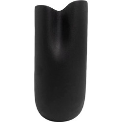 ΕΠΙΤΡΑΠΕΖΙΟ ΚΕΡΑΜΙΚΟ ΔΙΑΚΟΣΜΗΤΙΚΟ GLAZE HM4606.02 ΜΑΥΡΟ ΜΑΤ 17x16,5x37Υεκ (1 τεμ.)