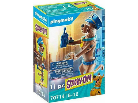 Playmobil Scooby-Doo! Scooby Αστυνομικός για 5-12 Ετών 70714