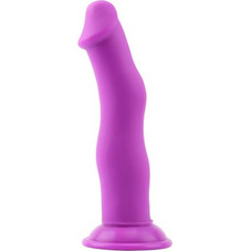 Chisa Novelties Jolly D Dildo με Βεντούζα 22cm Μωβ
