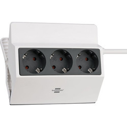 BRENNENSTUHL BCR1050 Πολύμπριζο 3 Θέσεων Σούκο