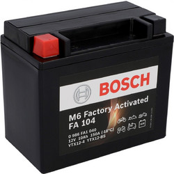Bosch Μπαταρία Μοτοσυκλέτας FA104 180A 10Ah