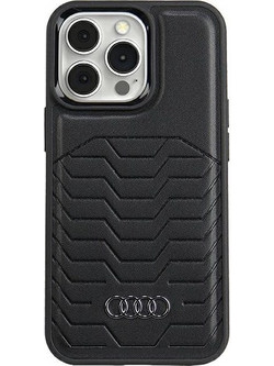 Audi Synthetic Leather case with MagSafe for iPhone 13 Pro / 13 - black
