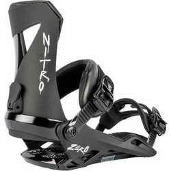 NITRO ZERO SNOWBOARD BINDINGS ULTRA BLACK