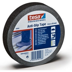 TESA ΑΝΤΙΟΛΙΣΘΗΤΙΚΗ ΤΑΙΝΙΑ 15 m x 25 mm ΜΑΥΡΗ