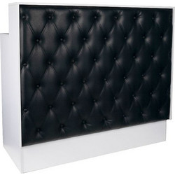 Gabbiano Reception Desk Pearl Black