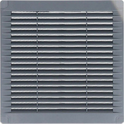 Σχάρα εξαερισμού EDM 87703 Γκρι 15 x 15 cm