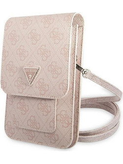 Θήκη Universal - Guess 4G Triangle Logo Sock Pouch - Pink