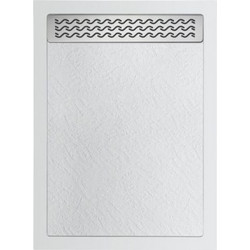 Ντουζιέρα παραλληλόγραμμη Sparke Cload White 90x100x4cm