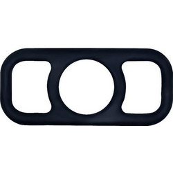 Baile Training Cockring Ελαστικό Δαχτυλίδι Πέους Σιλικόνης 2.8cm Μαύρο