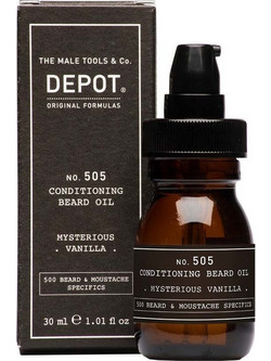 Depot 505/1 Mysterious Vanilla Conditioning Λάδι για Γένια 30ml