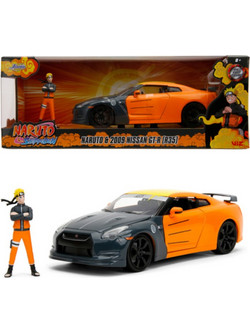 Jada Naruto & Nissan 2009 GT-R Φιγούρα Δράσης για 8+ Ετών