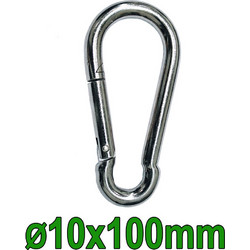 Καραμπίνερ Γαλβανιζέ DIN5299 O10x100mm (25511)
