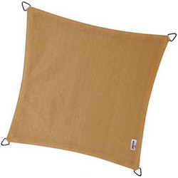 Τετράγωνο Πανί Σκίασης 5x5m 285gsm Άμμου Coolfit