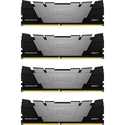Kingston Fury Renegade 32GB (4X8GB) DDR4 3600MHz C16 Black Silver KF436C16RB2K4/32