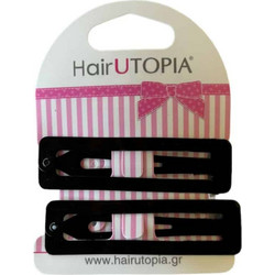 Κλιπς μαλλιών μεταλλικά μονόχρωμα διαφορα σχεδια (CC-10482)