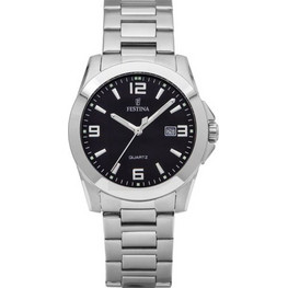 Festina Ανδρικό Ρολόι με Ασημί Μεταλλικό Μπρασελέ F16376/4 Festina Ανδρικό Ρολόι με Ασημί Μεταλλικό Μπρασελέ F16376/4