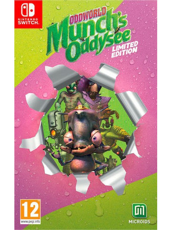 Oddworld Munch Oddysee Limited Edition Nintendo Switch