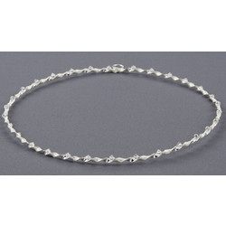 WEDDING WREATHS SILVER PLATED 4686