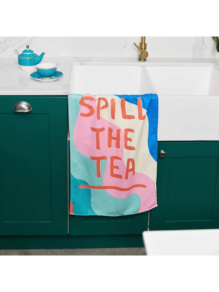 Dock & Bay: Πετσέτα κουζίνας (75x45cm) - Spill The Tea