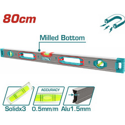 TOTAL ΕΠΑΓΓ. ΑΛΦΑΔΙ ΑΛΟΥΜΙΝΙΟΥ ΜΑΓΝΗΤΙΚΟ 80cm (TMT28028M)
