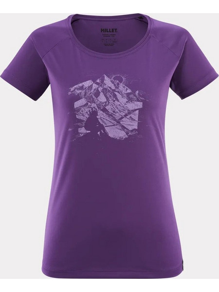 Γυναικείο t-shirt Millet TANA TS SS W /Purple (M)