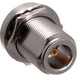 E-zy EZ-NB100 N Female Bulkhead Crimp connector for 100, RG-174 series cable