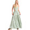 Funky Buddha Maxi Καλοκαιρινό Βραδινό Φόρεμα Πράσινο Mint FBL011-121-13