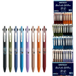 Writech Στυλό Gel 0.7mm Dual Color 96 07mm Writech dual