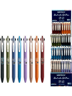 Writech Στυλό Gel 0.7mm Dual Color 96 07mm Writech dual