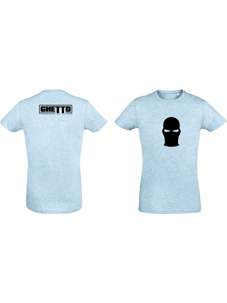 Ghetto Black Mask Gray Women's T-Shirt | Fit Streetwear