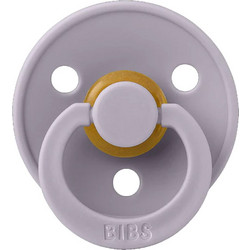 BIBS Colour Πιπίλα Καουτσούκ 0m+ Fossil Grey