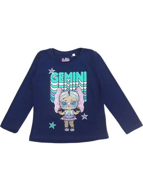 Nickelodeon Παιδικό Μπλουζάκι Μακρυμάνικο Gemini Lol Navy 8020384