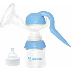 Lorelli Bertoni Μονό Χειροκίνητο Θήλαστρο Χωρίς BPA Blue 150ml
