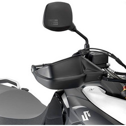 ΧΟΥΦΤΕΣ - ΠΡΟΣΤΑΣΙΕΣ ΧΕΡΙΩΝ KHP3105B HAND PROTECTORS BLACK ΓΙΑ SUZUKI DL 1000 V/ DL 650 V/ V-STROM1050 '20-'24 | KAPPA