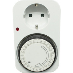 MECHANICAL DAILY TIME SWITCH, SCHUKO SOCKET DY00000002