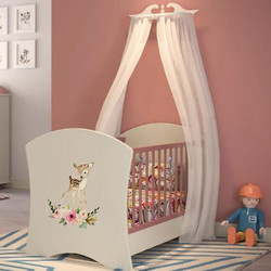 Asterias Bebe Αλέξανδρος Πολυμορφική Κούνια για Στρώμα 70x140cm Λευκή