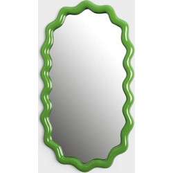 Καθρέπτης &Klevering Zigzag Green Polyresin,/glass 50 x 28 x 2 cm