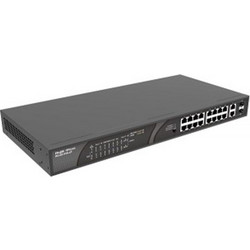 Ruijie RG-ES118S-LP Unmanaged L2 Switch με 16 Θύρες Ethernet 1Gbps και 2 SFP Θύρες