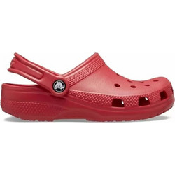 Crocs Classic Clog Παιδικά Παπούτσια Θαλάσσης Ανατομικά Κόκκινα 206991-6WC